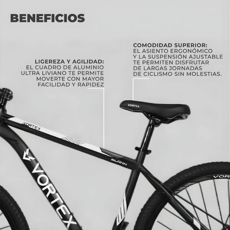 Bicicleta De Montaña Vortex Slash X R29 Freno Disco Shimano