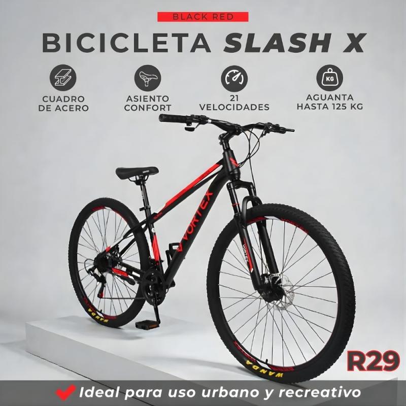Bicicleta De Montaña Vortex Slash X R29 Freno Disco Shimano