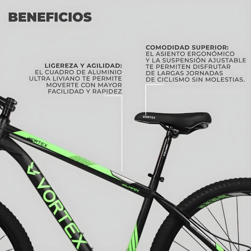 Bicicleta De Montaña Vortex Slash X R29 Freno Disco Shimano