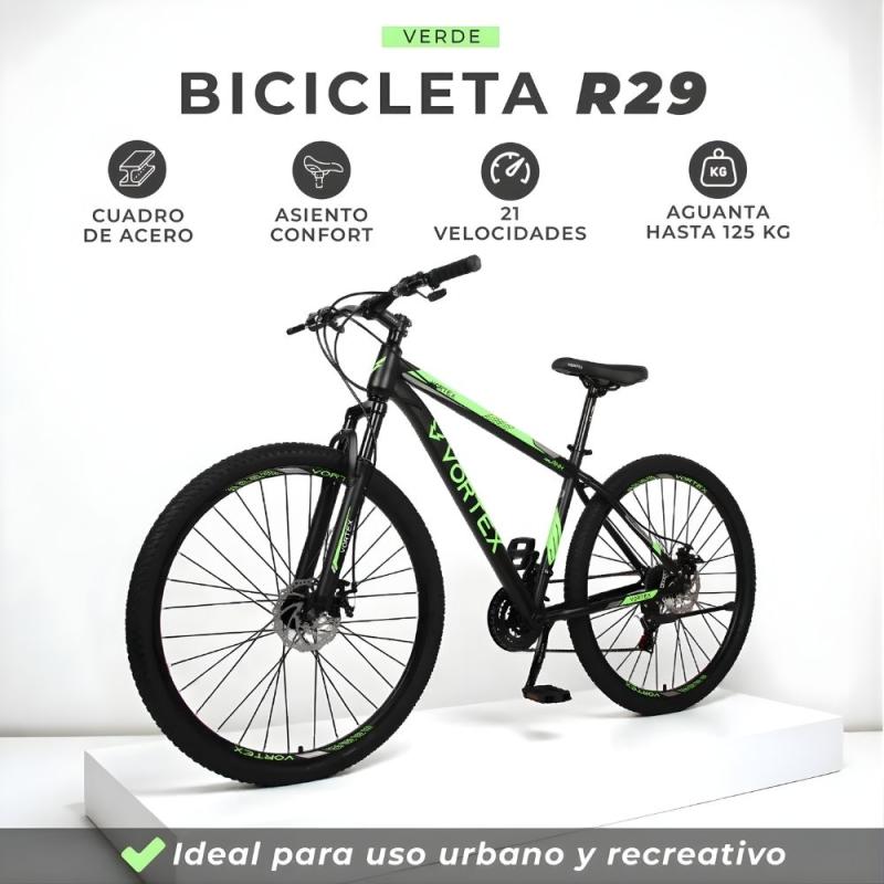 Bicicleta De Montaña Vortex Slash X R29 Freno Disco Shimano