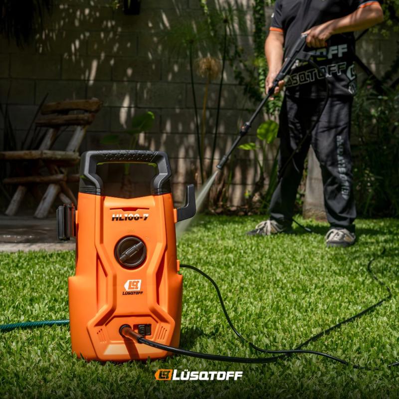 Hidrolavadora De Alta Presión Lusqtoff HL100-7 1200W 100 Bar