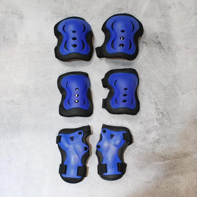 Set De Protectores Para Rollers Patin Skate Infantiles 6 Pzs