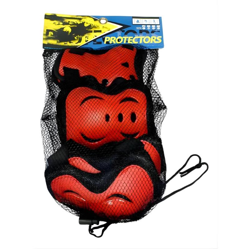 Set De Protectores Para Rollers Patin Skate Infantiles 6 Pzs