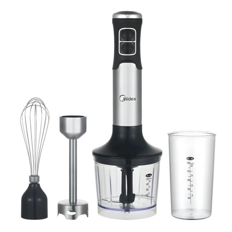Licuadora De Mano Midea Hb-1100x3ar1 850w Inoxidable