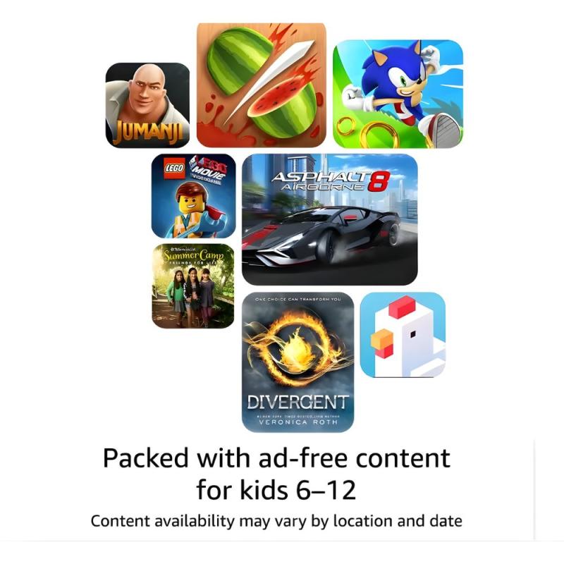 Tablet Amazon Fire Hd 8'' Kids Pro +6 Años 2gb 32gb 12th Gen Rainbow Universe