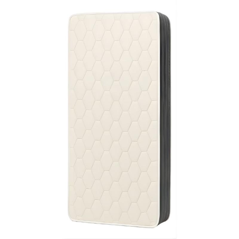 Colchón 1 Plaza Nubiflex Dual 80x190x17 Espuma Alta Densidad Blanco