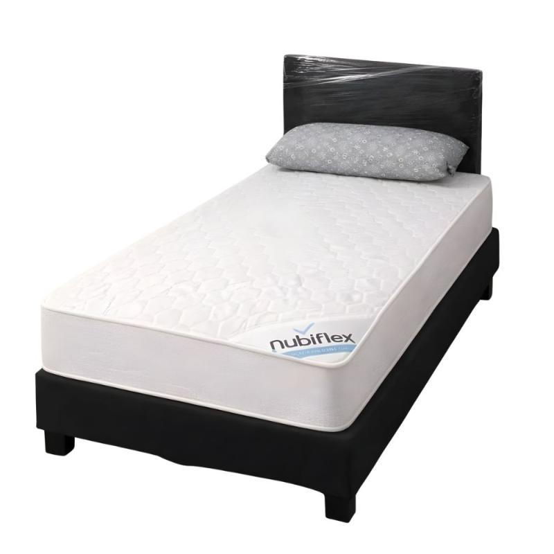 Colchón 1 Plaza Nubiflex Nubiwhite 80x190x20 Espuma Alta Densidad Blanco