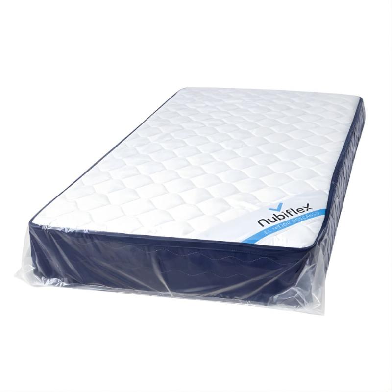 Colchón 1 Plaza Y Media Nubiflex Essence 100x190x24 Espuma Alta Densidad Blanco