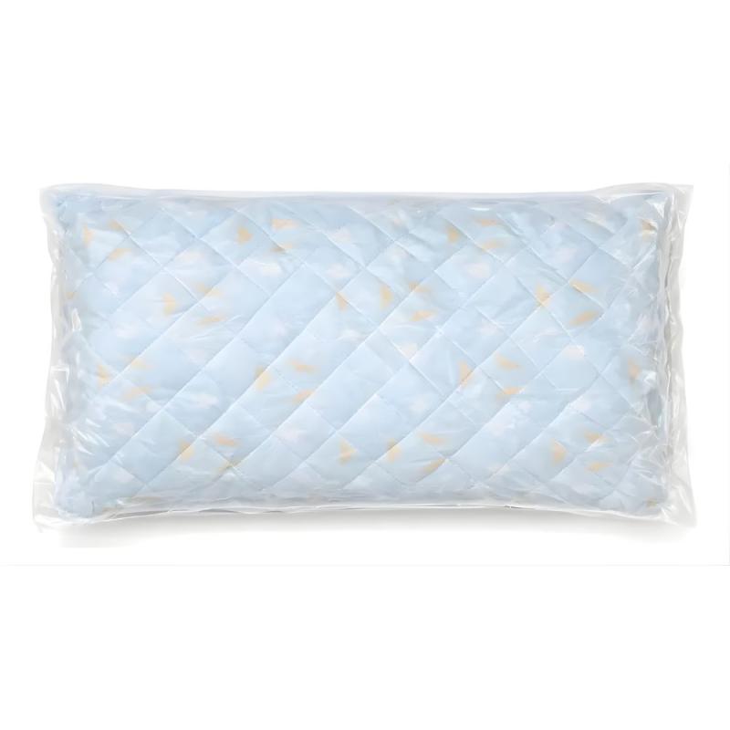 Almohada Copos Nubiflex 40 X 80 Copos De Espuma Celeste