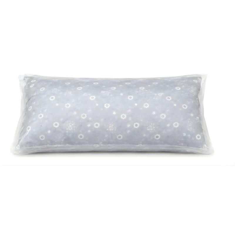 Almohada Copos Nubiflex 40 X 80 Copos De Espuma Gris