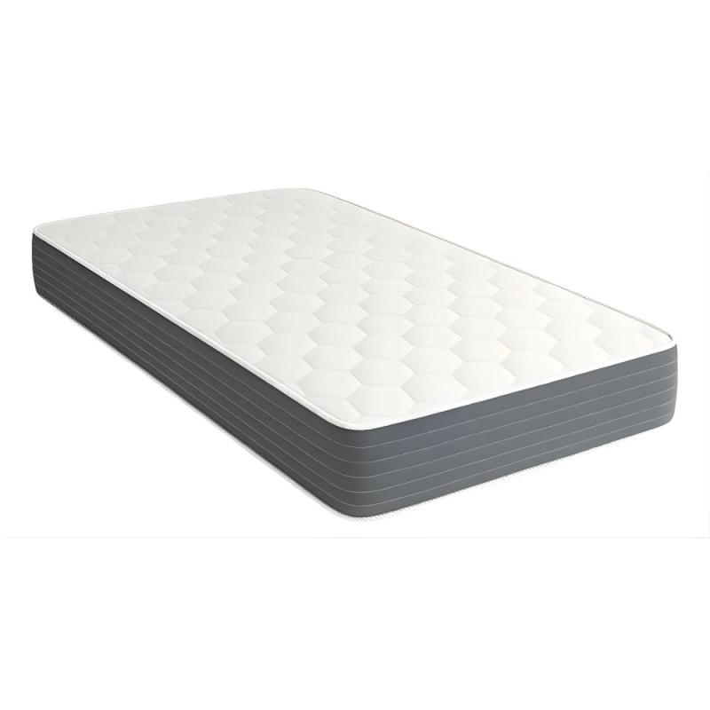 Colchón 1 1/2 Plaza Nubiflex Dual Pro 100x190x28 Alta Densidad Blanco