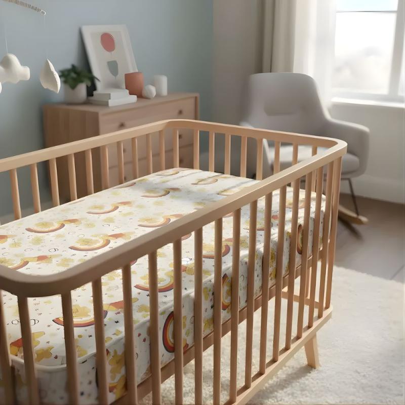 Colchón Para Cuna Funcional Nubiflex 80 X 140 X 10 De Espuma