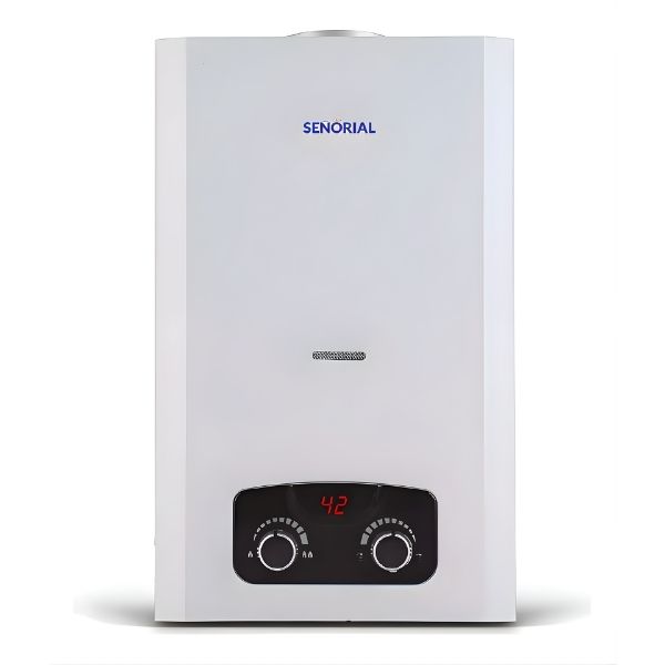 Calefon Señorial GLP14 Evolution Max Gas Licuado 19000kcal/h Blanco