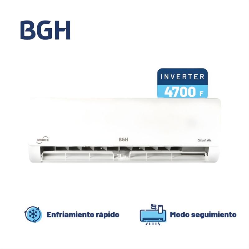 Aire Acondicionado Inverter Bgh Bsi55wcnx Frío/calor 4730fg Blanco