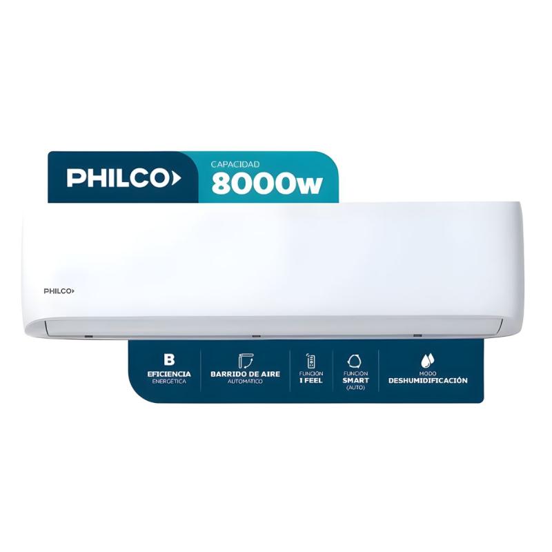 Aire Acondicionado Split Philco PHS80HA4 Frío/calor 6800Fg Blanco