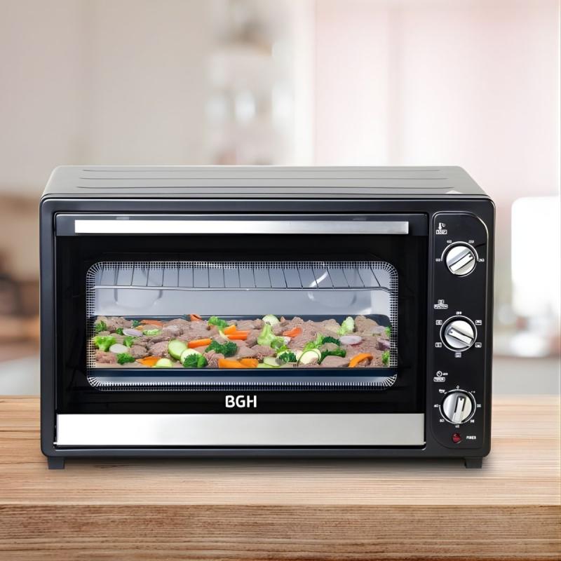 Horno Eléctrico Convección BGH 64L BHE65M19N Grill 2200W