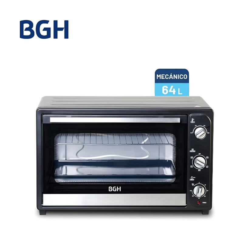 Horno Eléctrico Convección BGH 64L BHE65M19N Grill 2200W