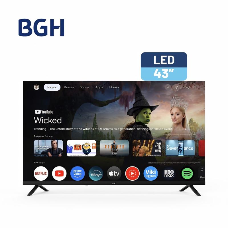 Smart TV BGH Led 43" B4326FG5G FHD Google TV