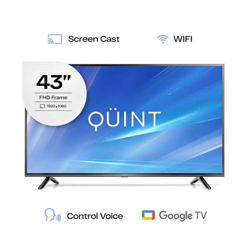 Smart Tv Quint 43 Google Tv Full Hd Chromecast Wifi