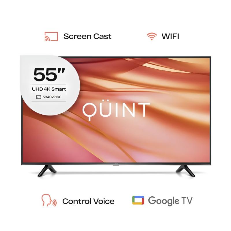 Smart Tv Quint 55 Qt-55uhd20312 4k Uhd Google Tv Wifi Bt