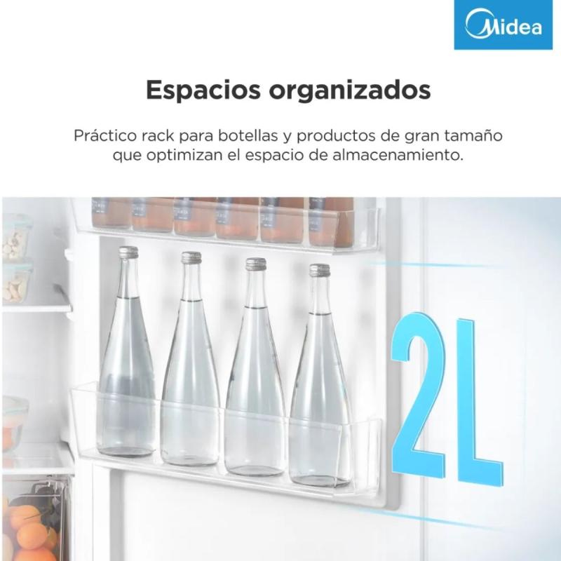 Heladera Cíclica Top Mount Midea 295l MDRT414FGE50A Silver