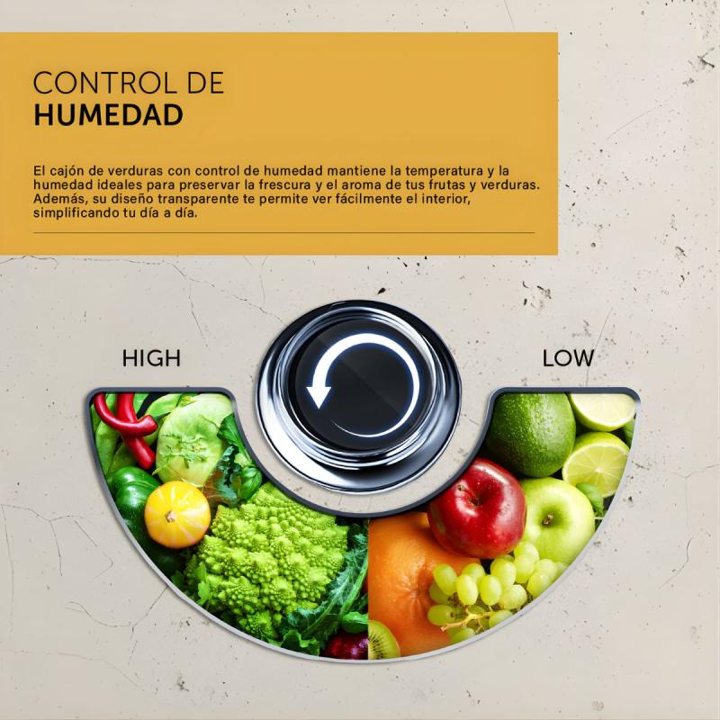 Heladera No Frost Vondom Inverter 300l Panelable HEL300BI
