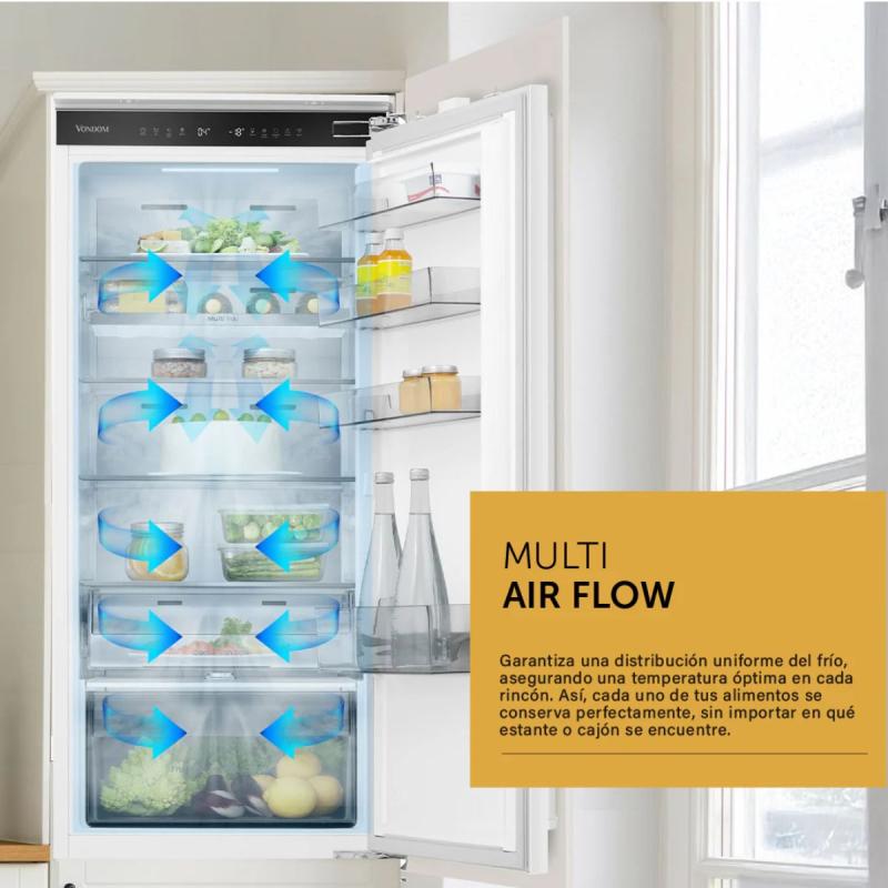 Heladera No Frost Vondom Inverter 300l Panelable HEL300BI
