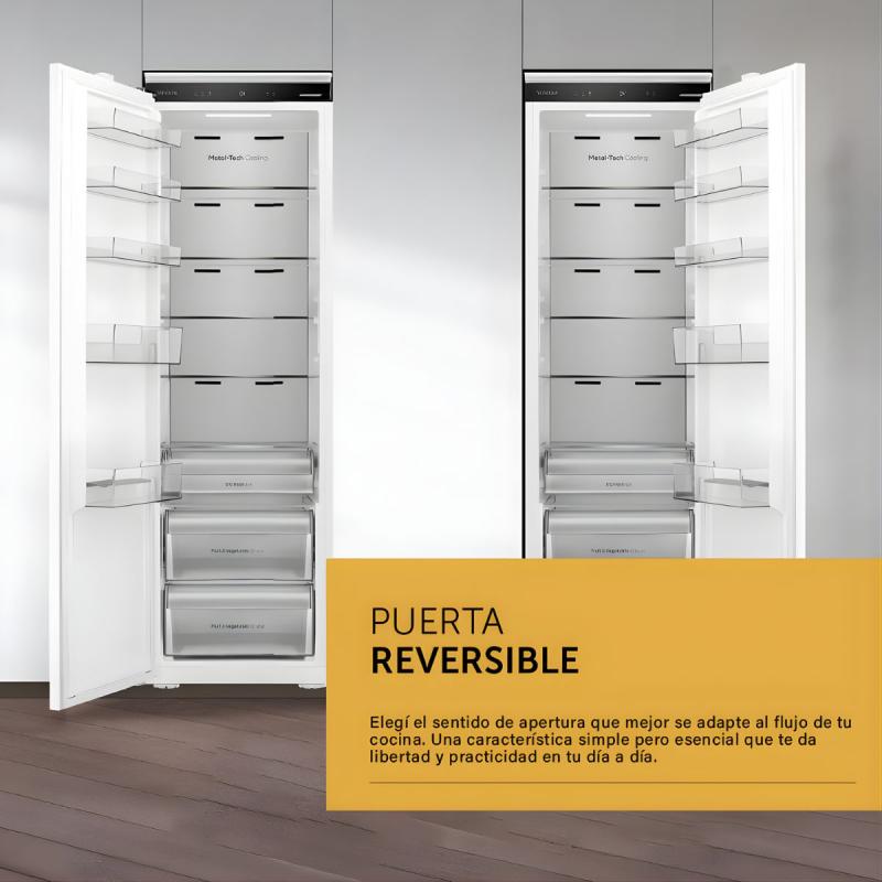 Heladera No Frost Vondom Inverter 300l Panelable HEL300BI