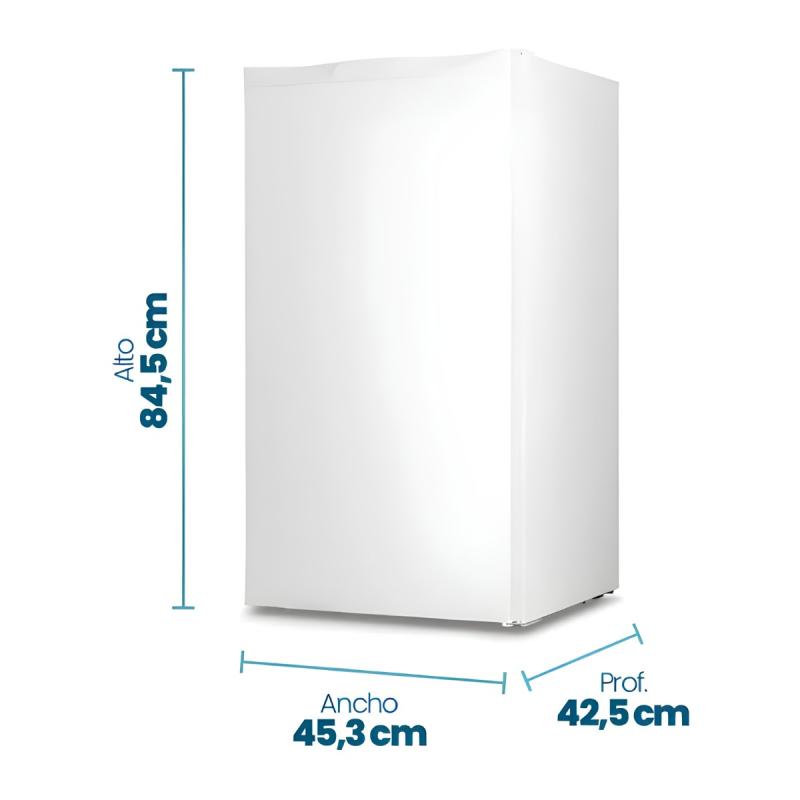 Heladera Cíclica Philco PHBM093B2 Bajo Mesada 83L Blanca