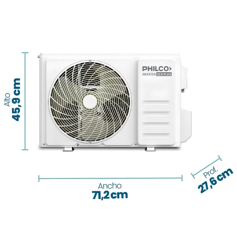 Aire Acondicionado Inverter Philco PHIN37HA2AN R32 3750W