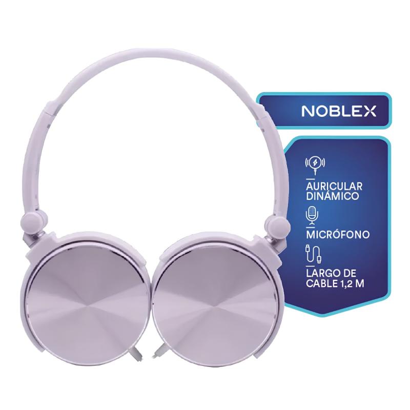 Auriculares Con Cable Y Micrófono Noblex HP107