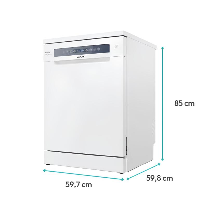 Lavavajillas Inverter Candy CF6C4F1PW 16 Cubiertos WiFi