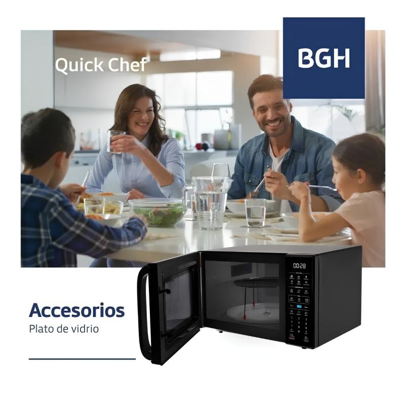 Microondas Digital BGH B120DN20 20L 700W