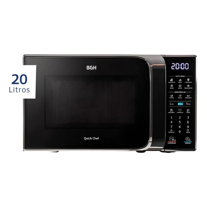 Microondas Digital BGH B120DN20 20L 700W