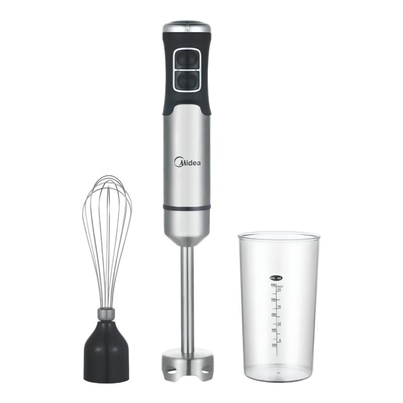 Licuadora De Mano Midea HB-1100X2AR1 850W Inoxidable 600ml