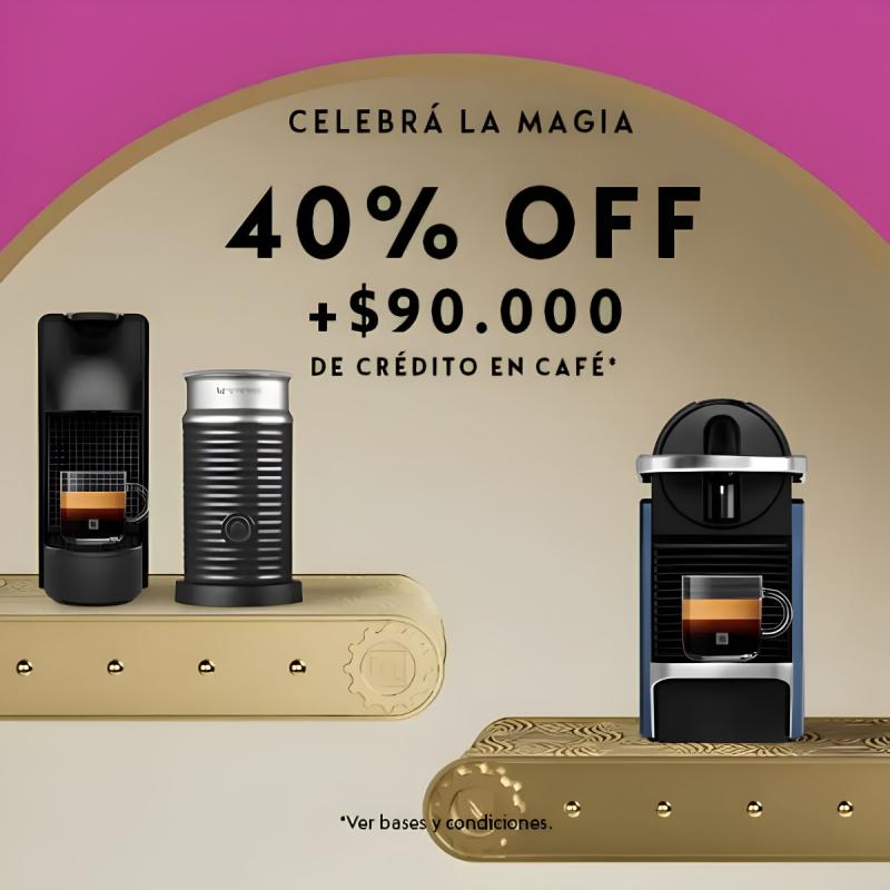 Cafetera Automática Nespresso Inissia D40 700 Ml 19 Bar