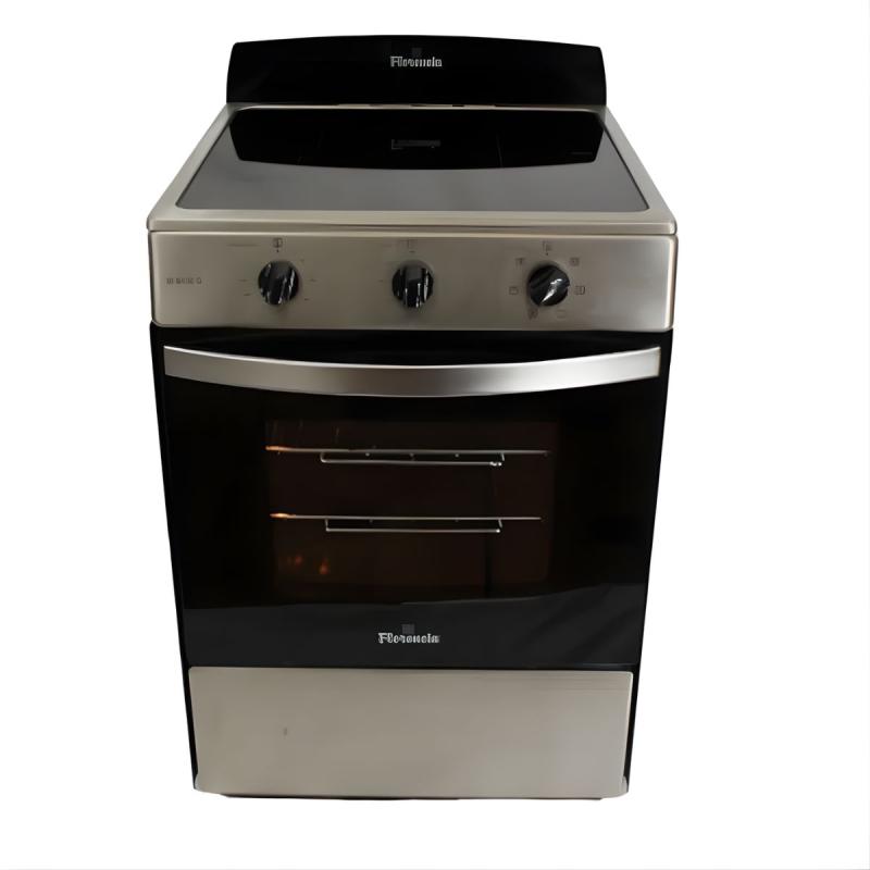 Cocina Eléctrica Florencia 8638g 3 Focos Vitrocerámico