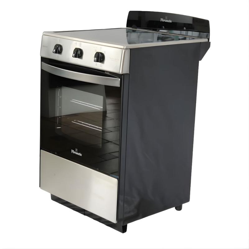 Cocina Eléctrica Florencia 8638g 3 Focos Vitrocerámico