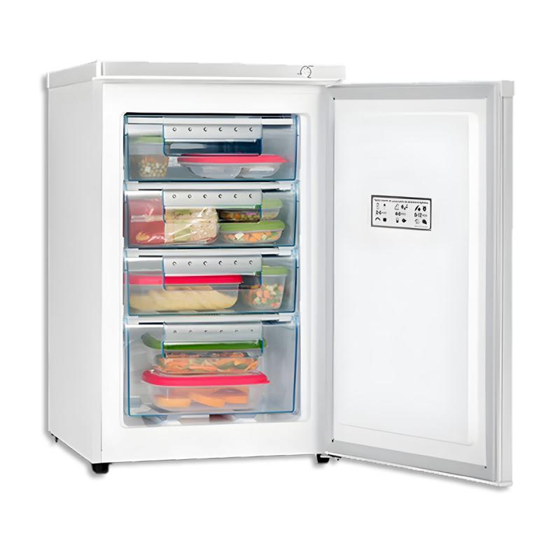 Freezer Vertical Vondom FR55 Bajo Mesada 85L Blanco