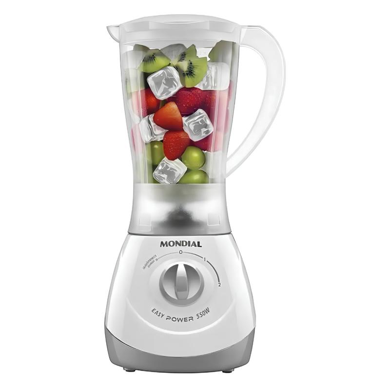Licuadora Mondial Easy Power L-550-W 1.5L Picahielo 2 Velocidades