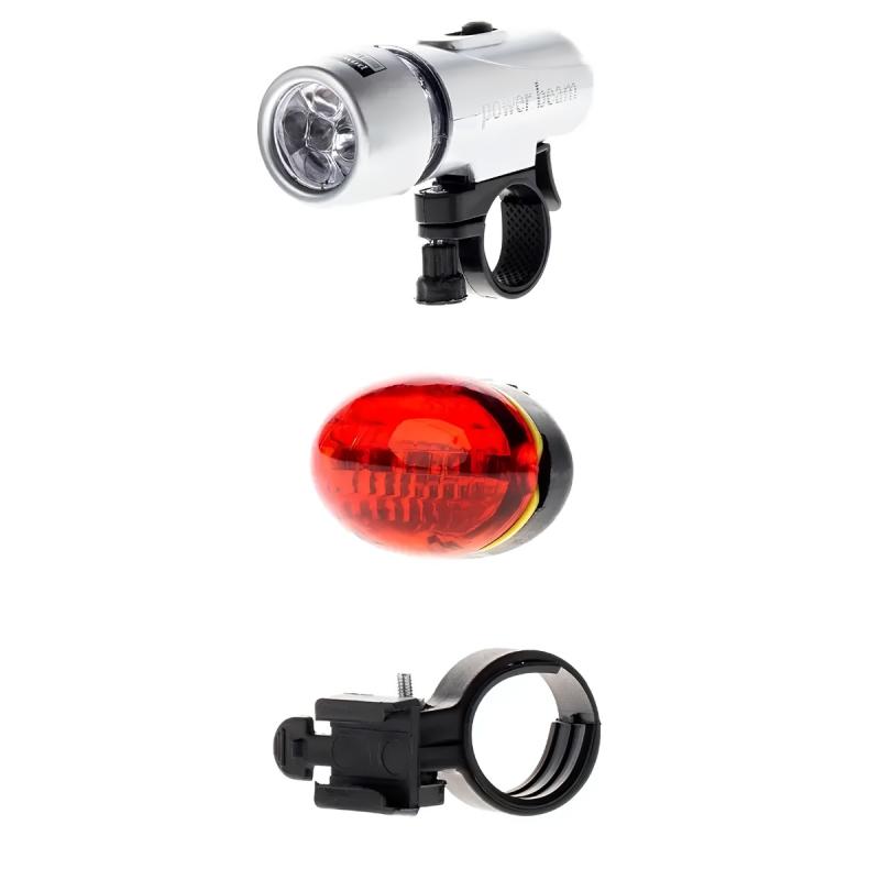 Kit De Luces Para Bicicleta Safeguard Power Beam Xy-107