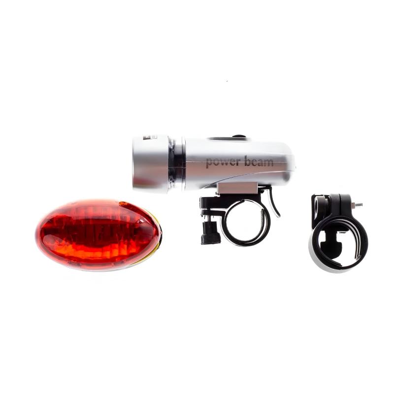 Kit De Luces Para Bicicleta Safeguard Power Beam Xy-107