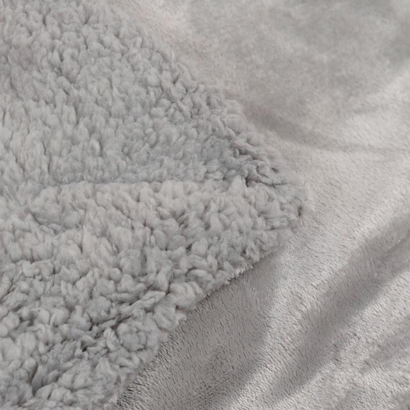 Frazada Doble Flannel Con Corderito Catana Home King