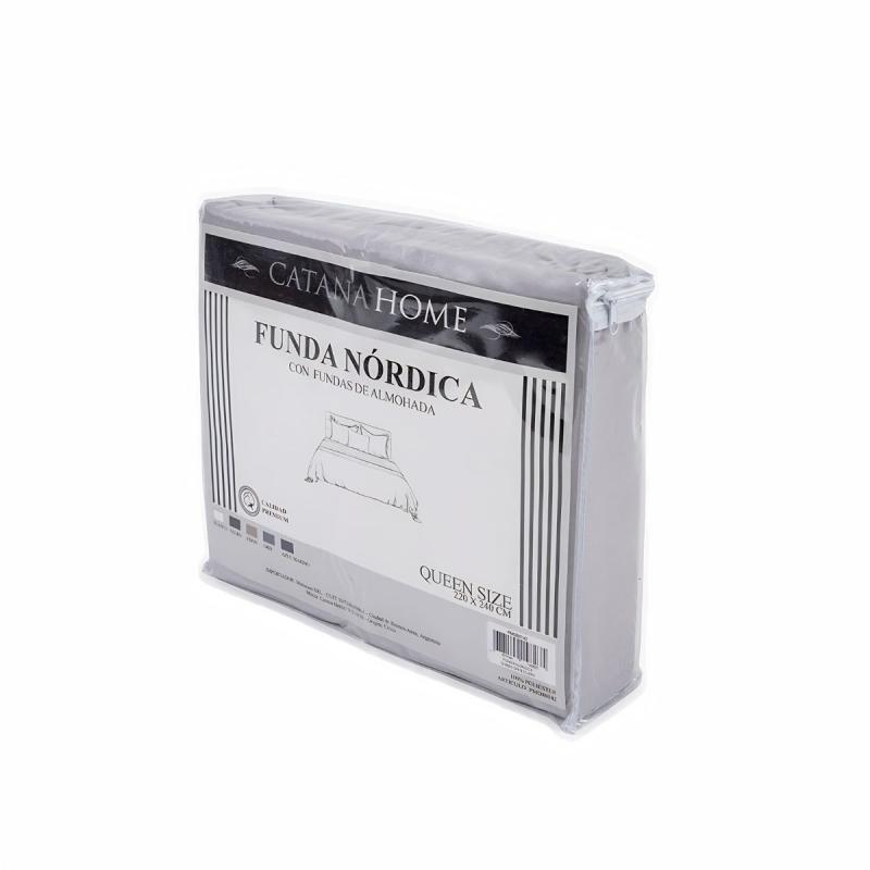 Funda Nórdica Queen Catana Home Con Funda Para Almohada