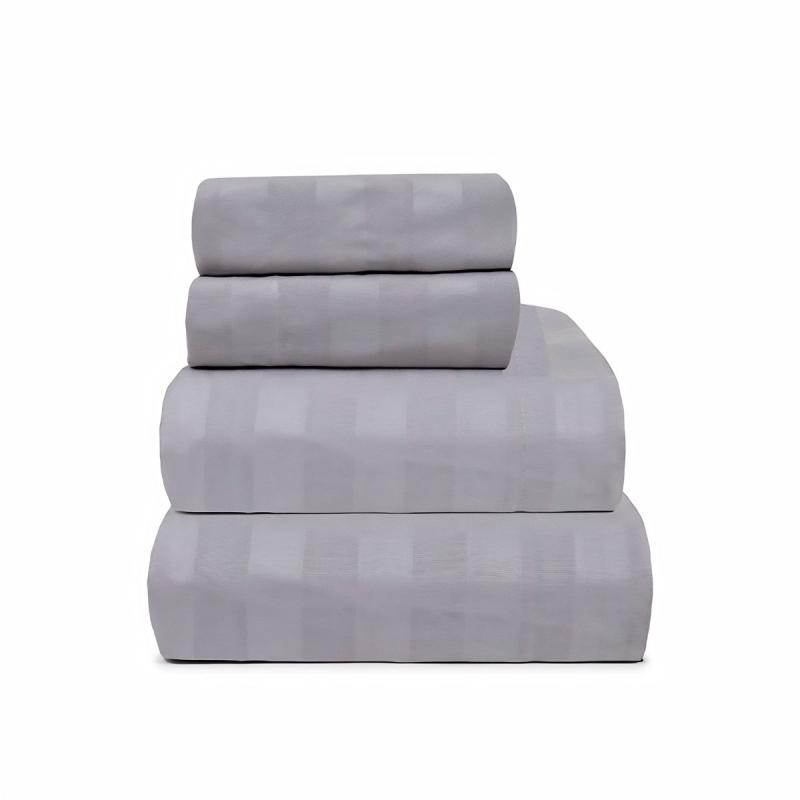 Juego De Sábanas Dobby Microfibra 120g 2 1/2 Pl Catana Home