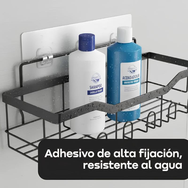 Repisas Para Baños Set 5 Organizadores Waggs Acero