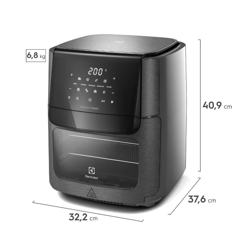 Freidora De Aire Electrolux Oven Experience 12L EAF90 1700W