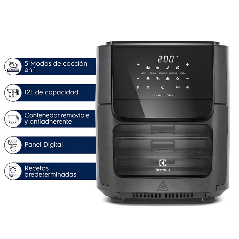 Freidora De Aire Electrolux Oven Experience 12L EAF90 1700W