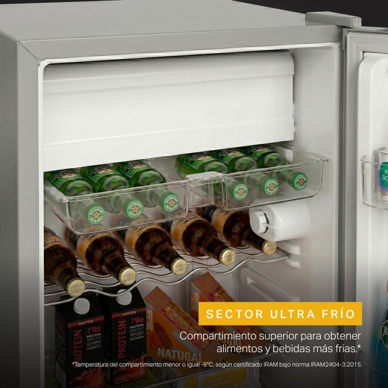 Heladera Cíclica Bajo Mesada Whirlpool WRA12MK 116L
