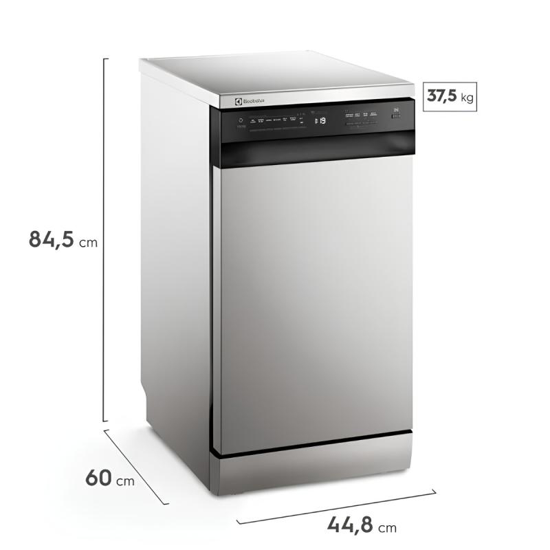 Lavavajillas Digital 10 Cubiertos Electrolux LS10E Inox